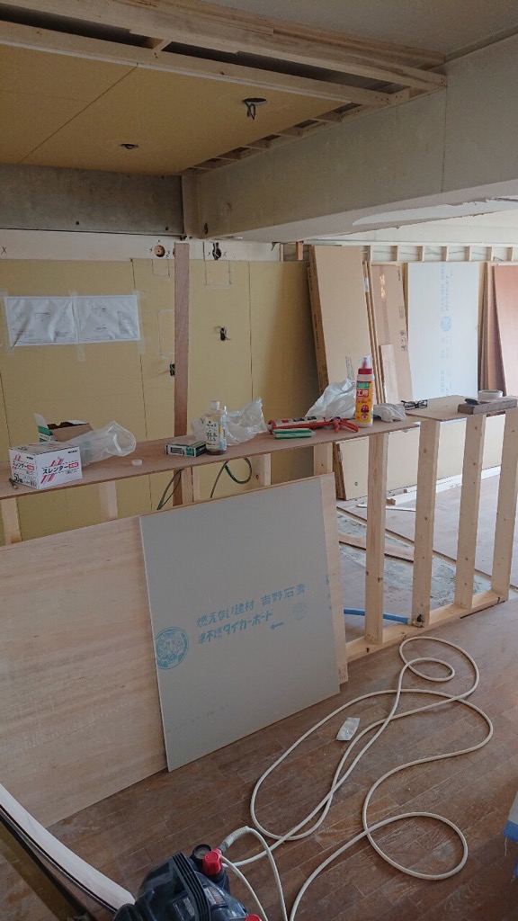 【サンレジデンス錦綾東堀川】リノベーション開始